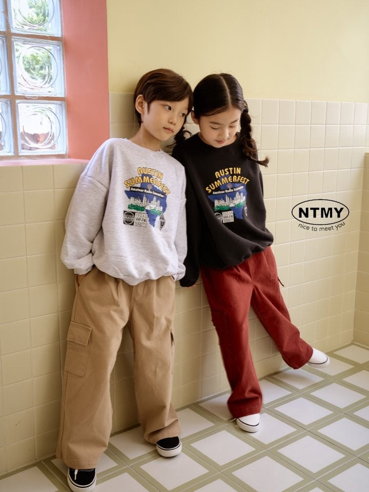 Nice To Meet You - Korean Children Fashion - #childofig - Austin Sweatshirts - 8