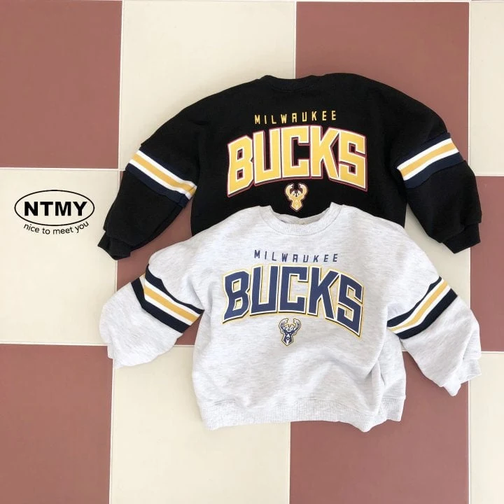 Nice To Meet You - Korean Children Fashion - #childofig - Bucks Sweatshirts