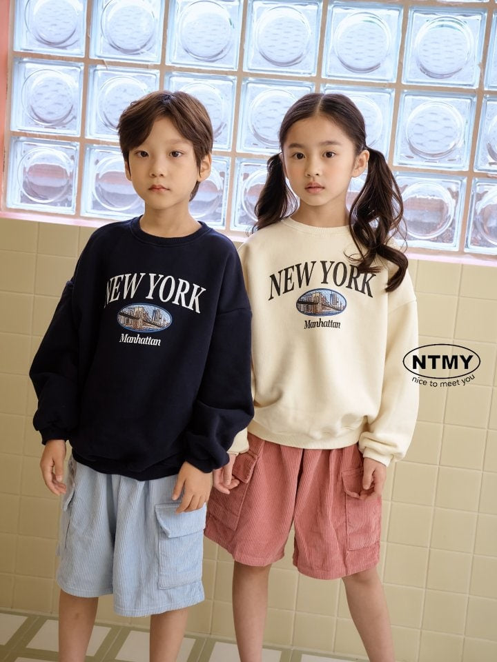 Nice To Meet You - Korean Children Fashion - #childrensboutique - New York Sweatshirts - 6