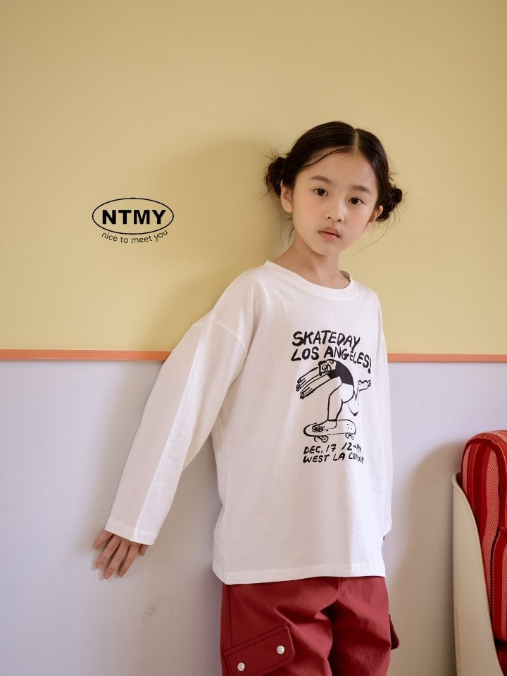 Nice To Meet You - Korean Children Fashion - #childrensboutique - Skate Tee - 5