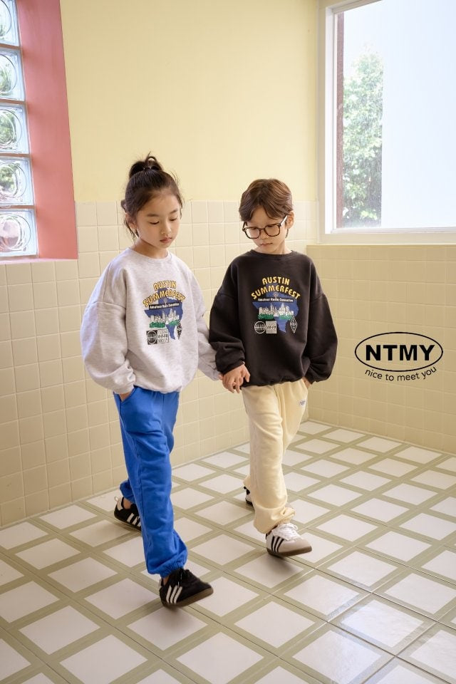 Nice To Meet You - Korean Children Fashion - #childrensboutique - Austin Sweatshirts - 9