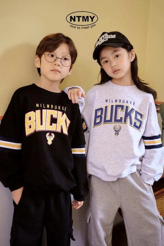 Nice To Meet You - Korean Children Fashion - #childrensboutique - Bucks Sweatshirts - 2