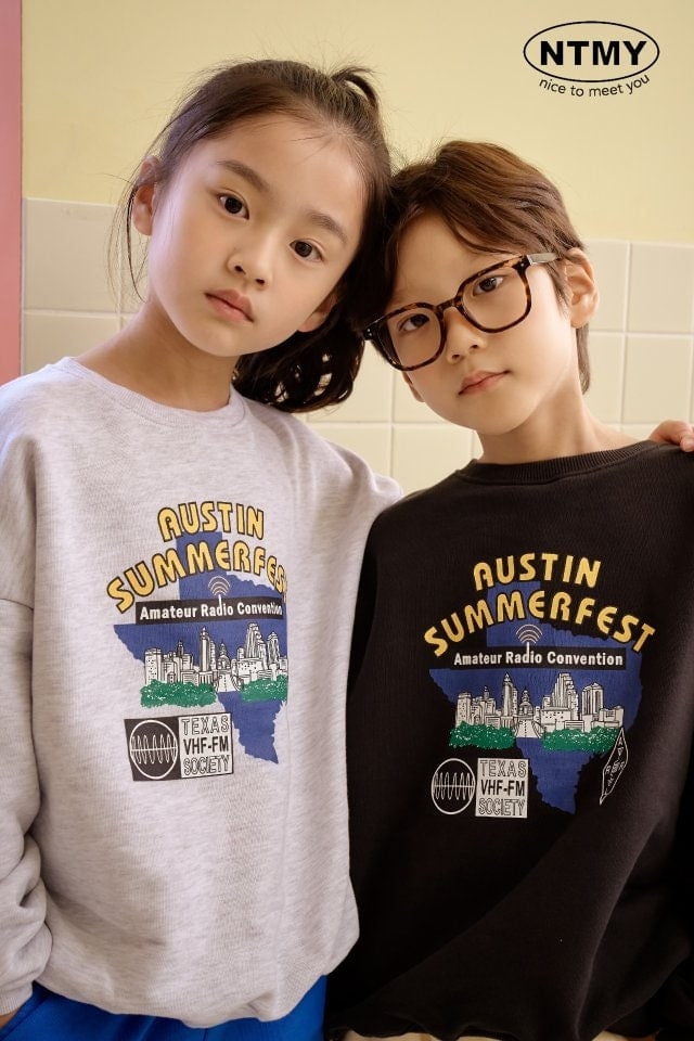 Nice To Meet You - Korean Children Fashion - #designkidswear - Austin Sweatshirts - 10