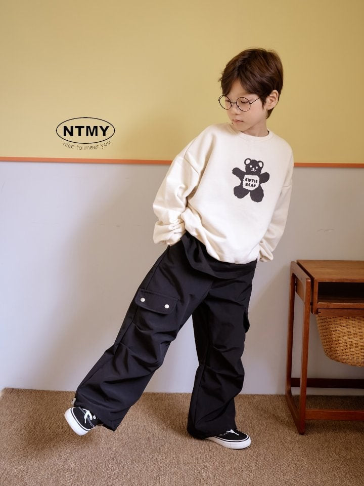 Nice To Meet You - Korean Children Fashion - #designkidswear - Cutie Bear Sweatshirts - 2