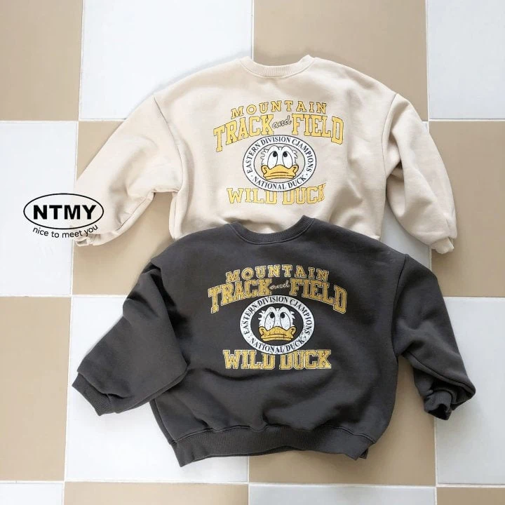 Nice To Meet You - Korean Children Fashion - #designkidswear - Wild Duck Sweatshirts - 12