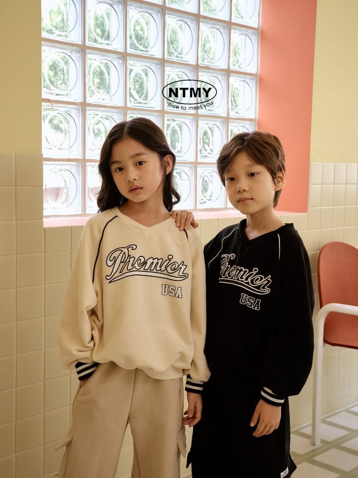 Nice To Meet You - Korean Children Fashion - #discoveringself - Premium V Neck Sweatshirts - 2