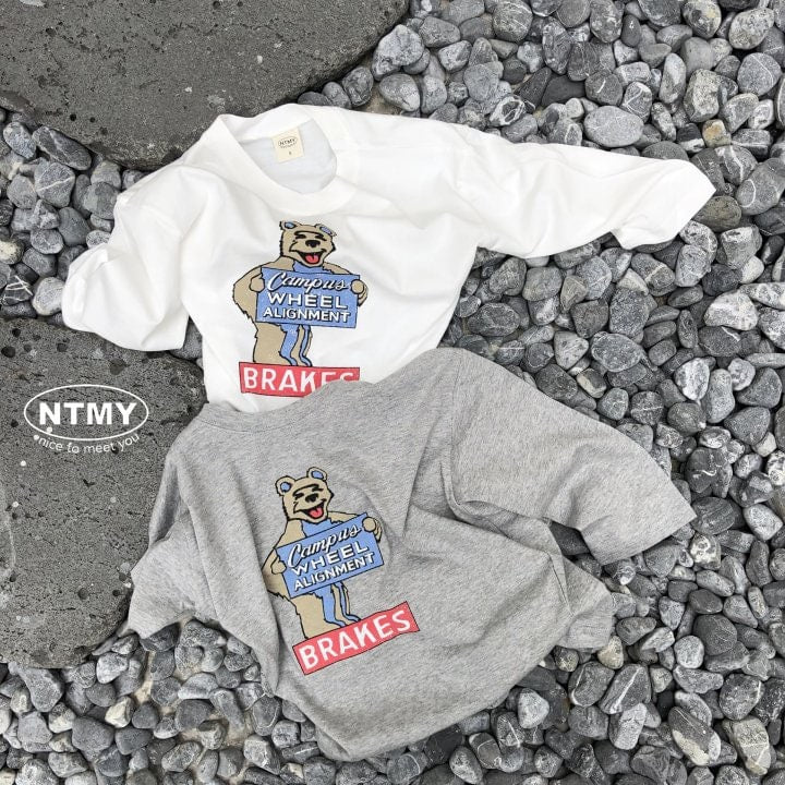 Nice To Meet You - Korean Children Fashion - #discoveringself - Campus Bear Tee