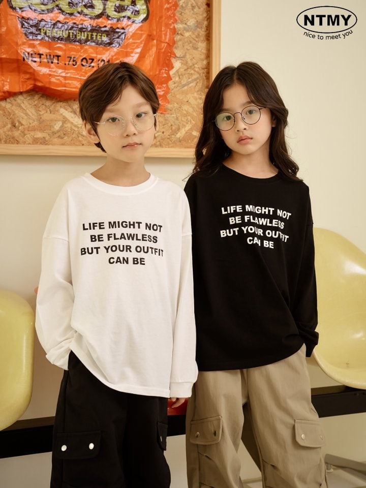 Nice To Meet You - Korean Children Fashion - #discoveringself - Outfit Tee - 10