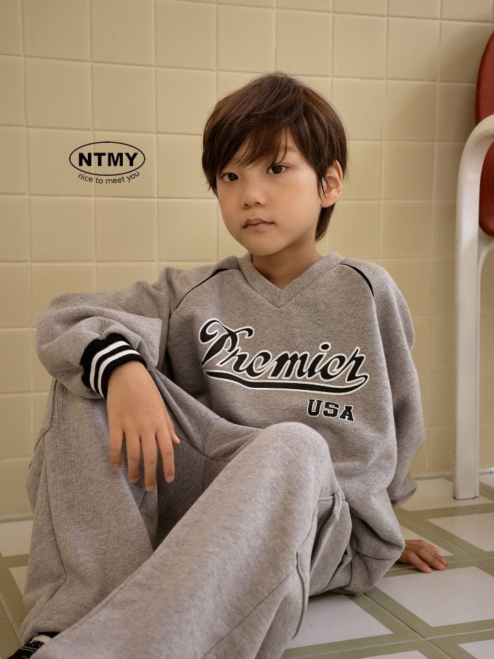 Nice To Meet You - Korean Children Fashion - #fashionkids - Premium V Neck Sweatshirts - 3