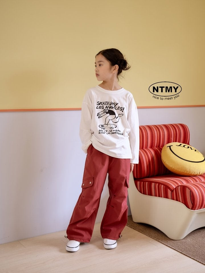 Nice To Meet You - Korean Children Fashion - #kidsshorts - String Pants - 6