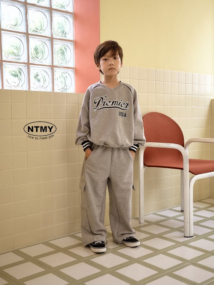 Nice To Meet You - Korean Children Fashion - #fashionkids - Premium V Neck Sweatshirts - 4