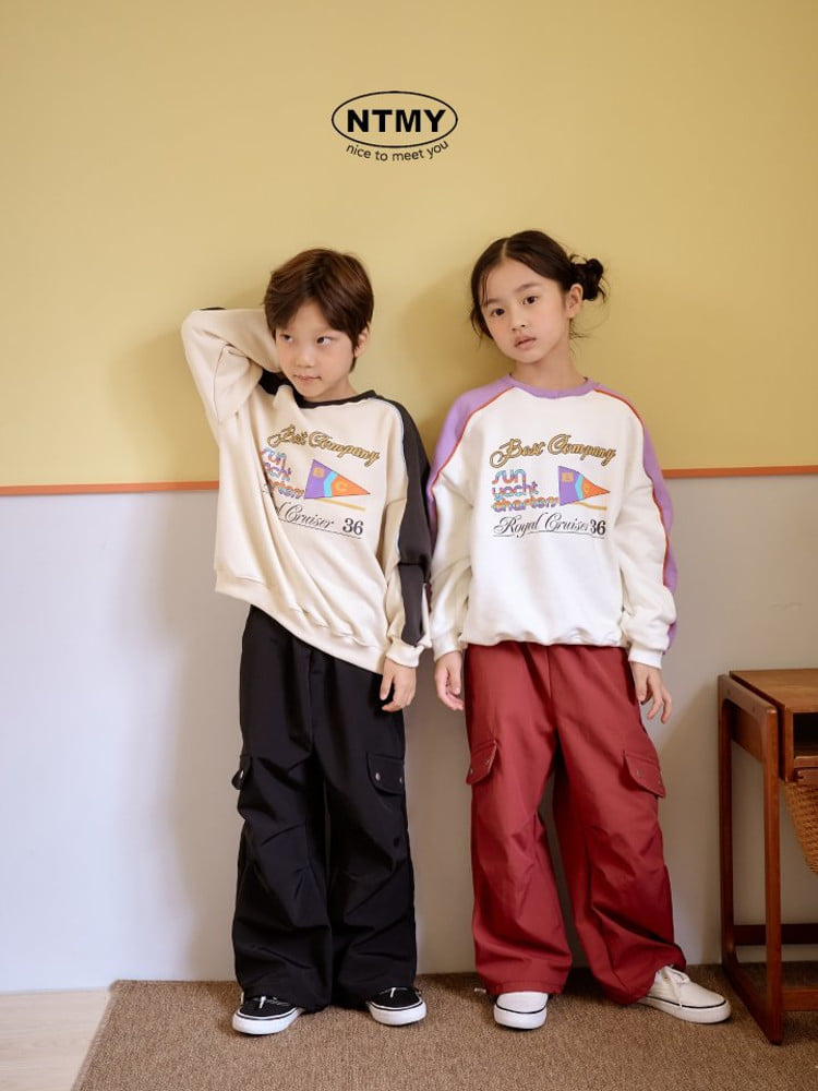 Nice To Meet You - Korean Children Fashion - #kidsshorts - Cargo Wide Pants - 2