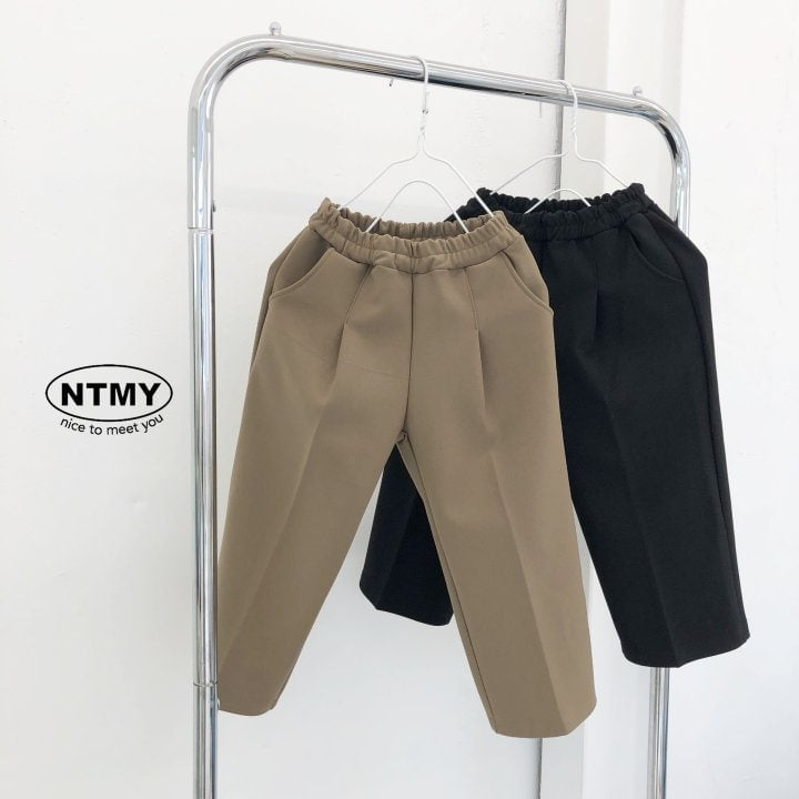 Nice To Meet You - Korean Children Fashion - #kidsstore - Span Pants - 11