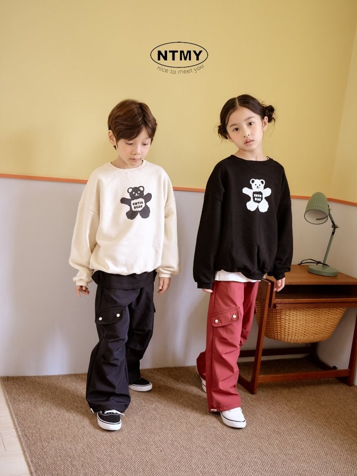 Nice To Meet You - Korean Children Fashion - #kidzfashiontrend - Cutie Bear Sweatshirts - 7