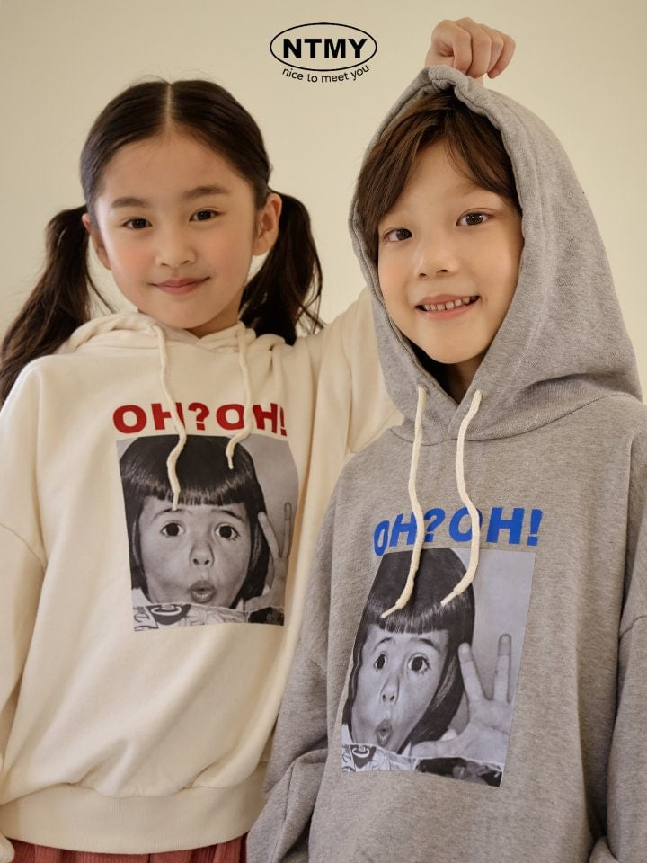 Nice To Meet You - Korean Children Fashion - #kidzfashiontrend - Oh Hoodie - 3