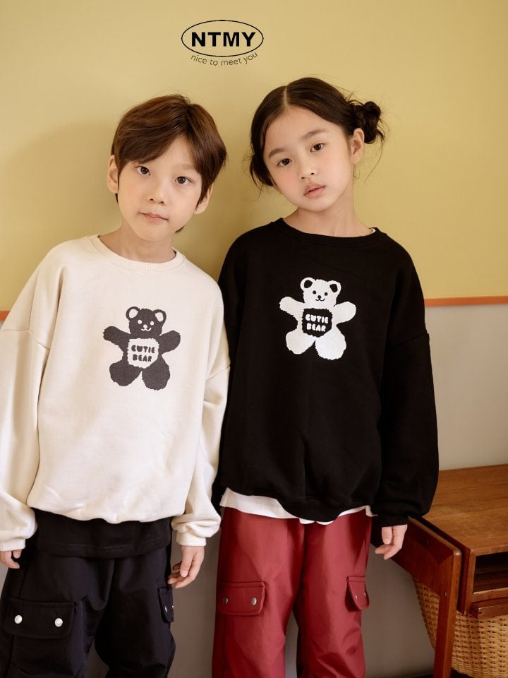 Nice To Meet You - Korean Children Fashion - #littlefashionista - Cutie Bear Sweatshirts - 9