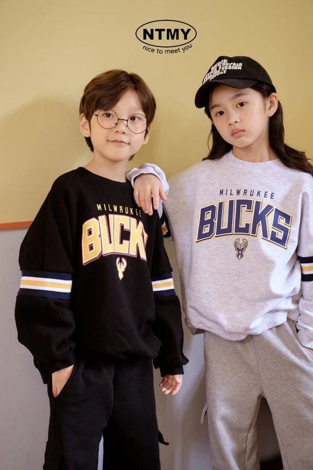 Nice To Meet You - Korean Children Fashion - #magicofchildhood - Bucks Sweatshirts - 11