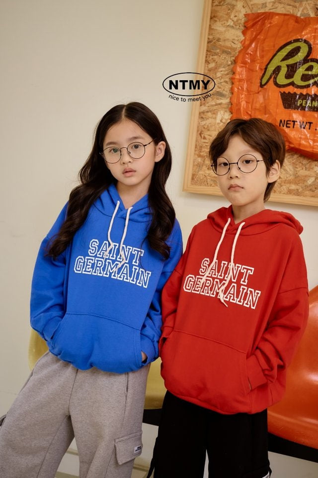 Nice To Meet You - Korean Children Fashion - #magicofchildhood - Saint Hoodie - 5