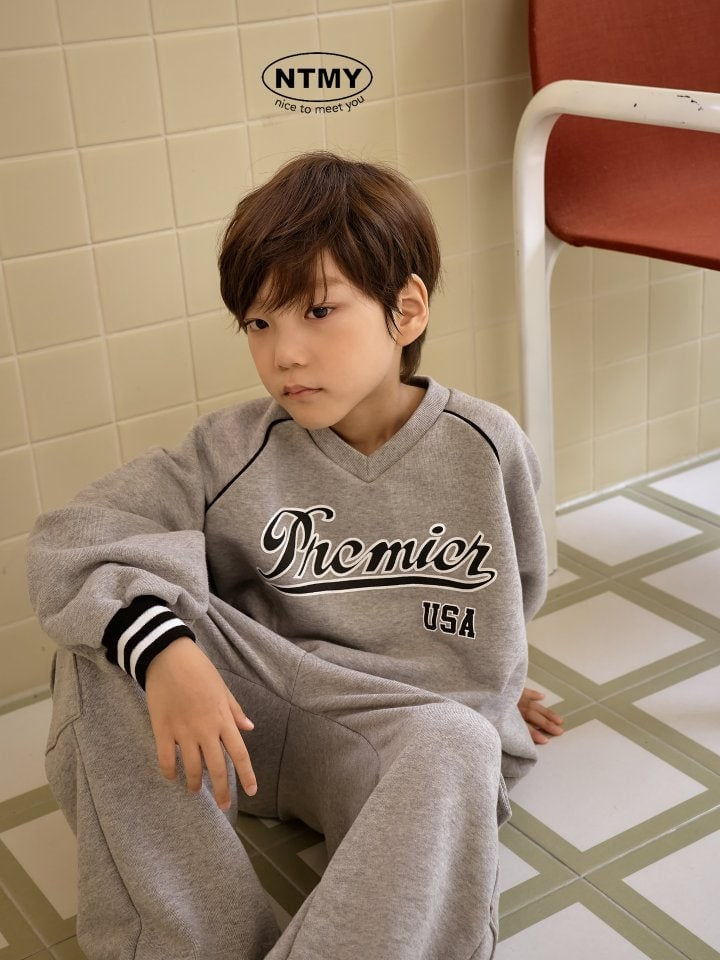 Nice To Meet You - Korean Children Fashion - #minifashionista - Premium V Neck Sweatshirts - 10