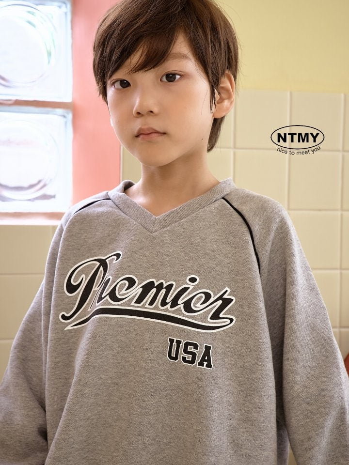 Nice To Meet You - Korean Children Fashion - #prettylittlegirls - Premium V Neck Sweatshirts - 11