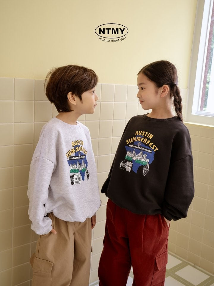 Nice To Meet You - Korean Children Fashion - #prettylittlegirls - Austin Sweatshirts - 6