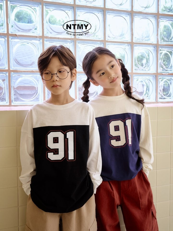 Nice To Meet You - Korean Children Fashion - #stylishchildhood - 91 Colored Tee - 2