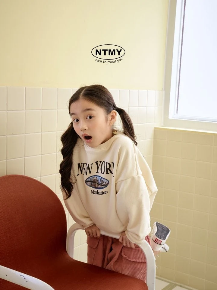 Nice To Meet You - Korean Children Fashion - #toddlerclothing - New York Sweatshirts - 3