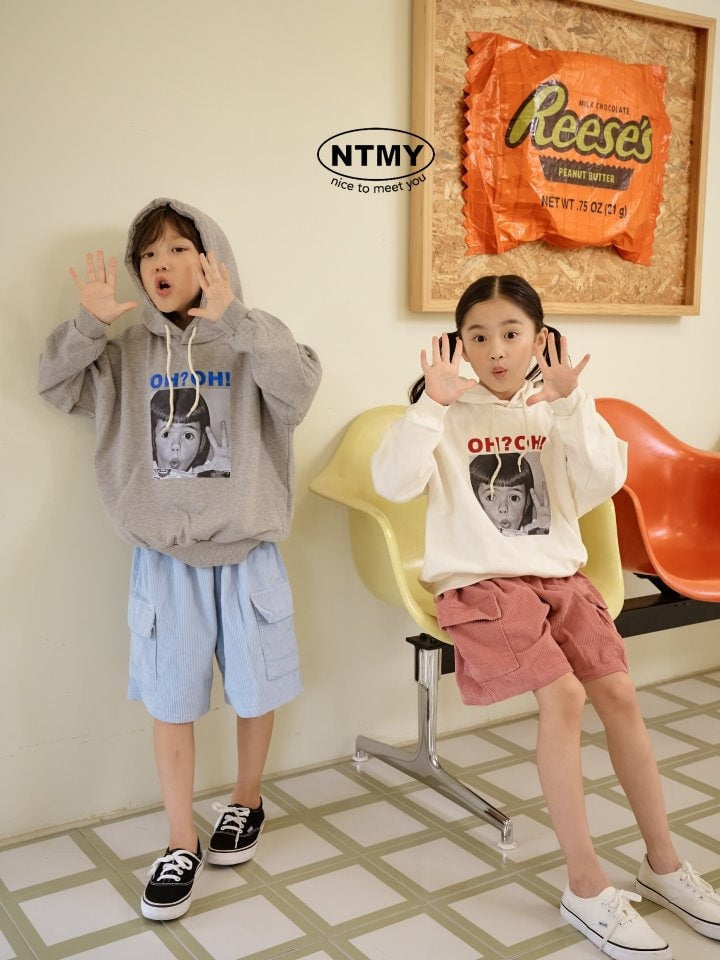 Nice To Meet You - Korean Children Fashion - #toddlerclothing - Oh Hoodie - 10