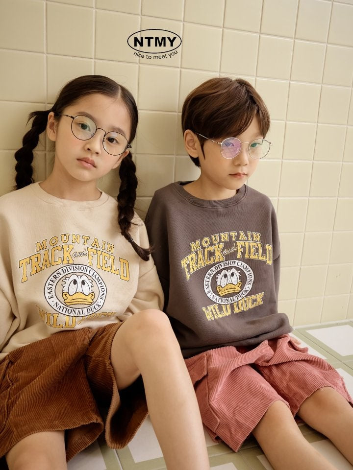 Nice To Meet You - Korean Children Fashion - #toddlerclothing - Wild Duck Sweatshirts - 8