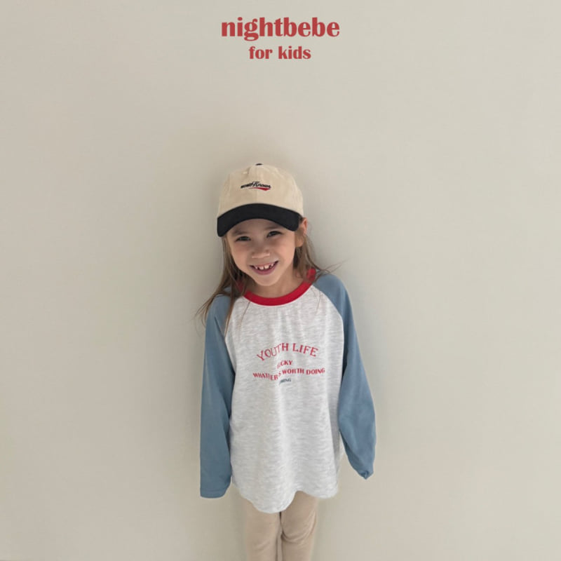 Night Bebe - Korean Children Fashion - #childofig - Lucky Raglan Tee - 9