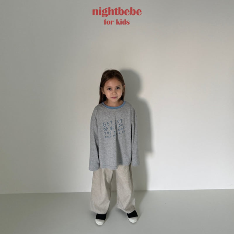 Night Bebe - Korean Children Fashion - #childofig - Only Colored Tee with Mom - 8