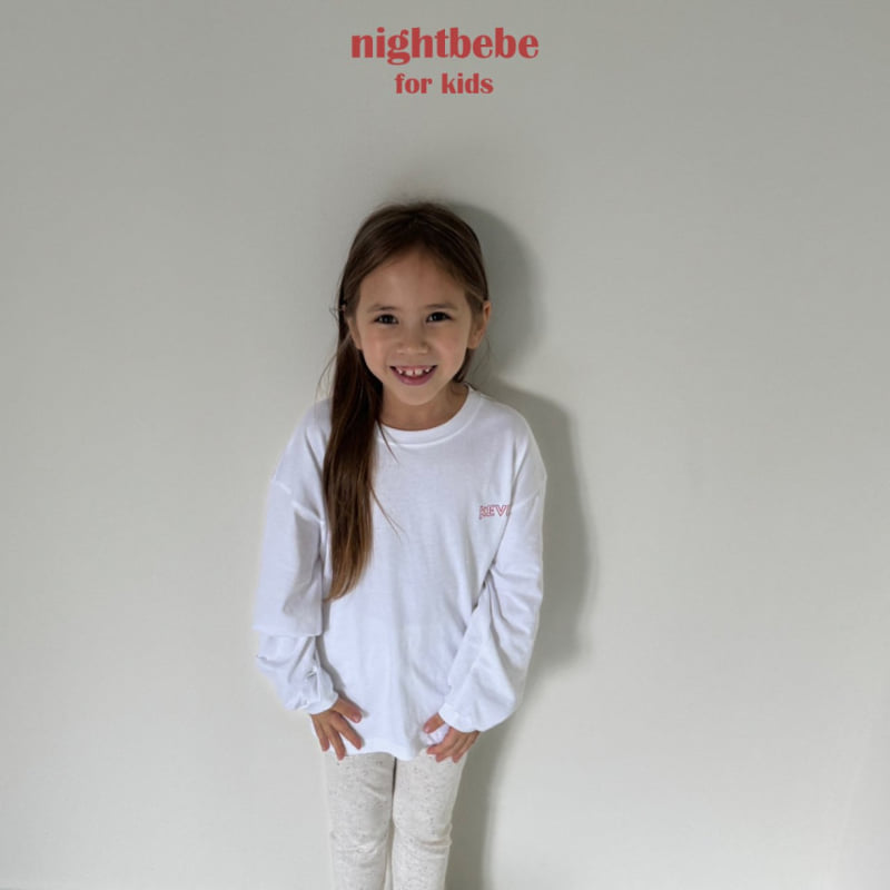 Night Bebe - Korean Children Fashion - #childofig - Named Tee - 6