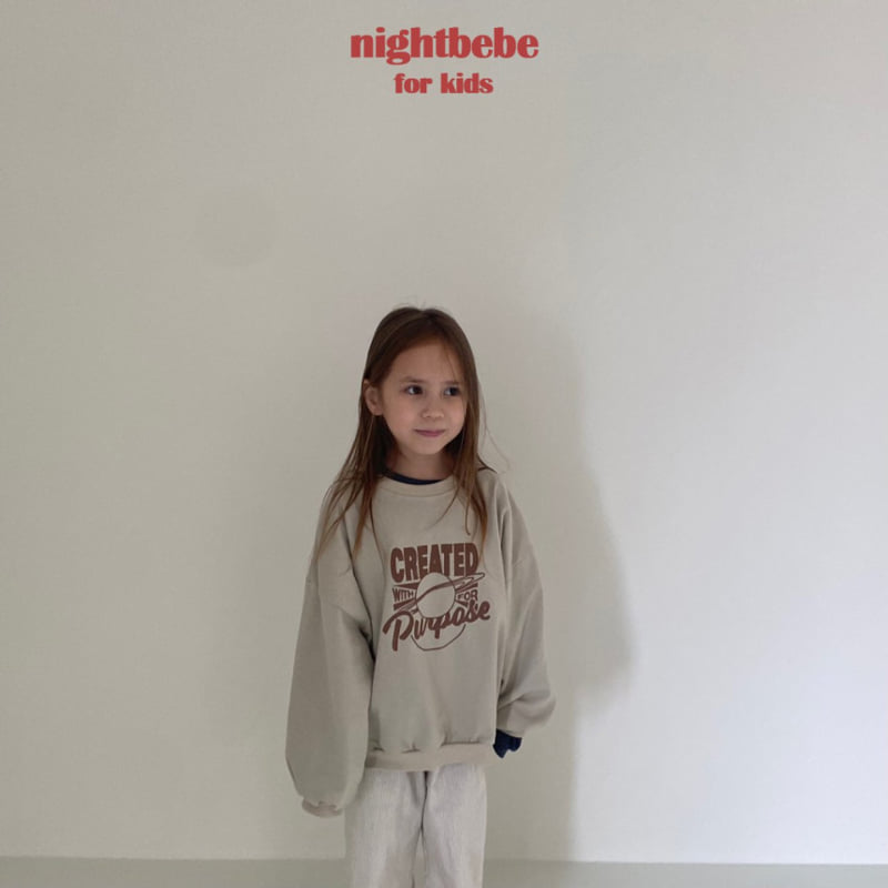 Night Bebe - Korean Children Fashion - #stylishchildhood - Created Sweatshirts - 4