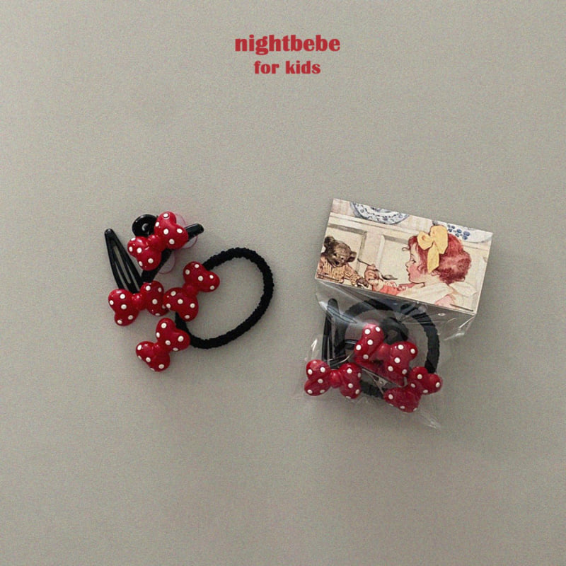 Night Bebe - Korean Children Fashion - #childofig - Ready Hair Accessory Set