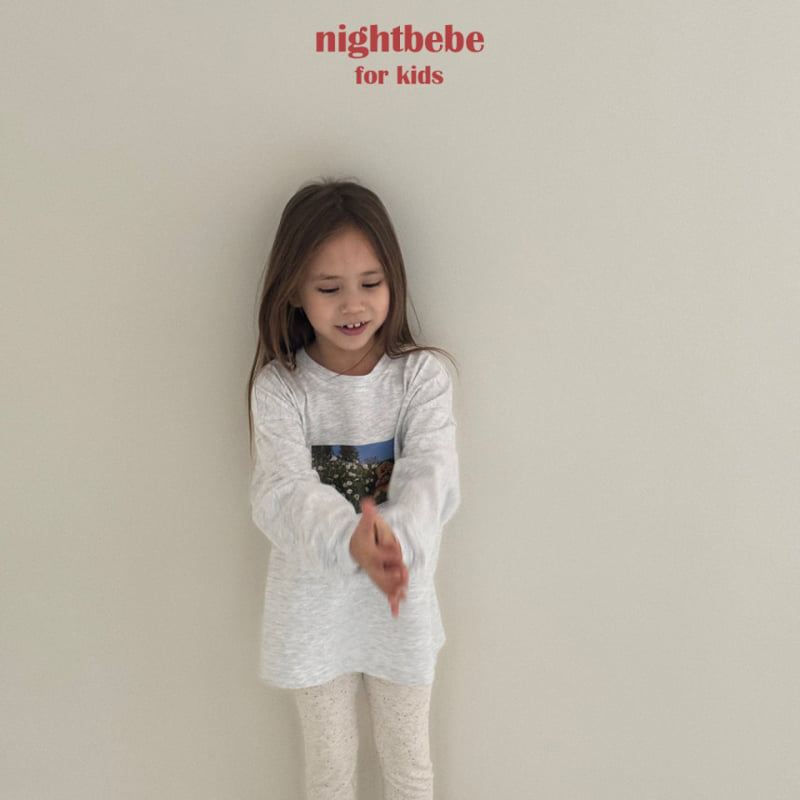 Night Bebe - Korean Children Fashion - #childofig - Pongpong Leggings - 11