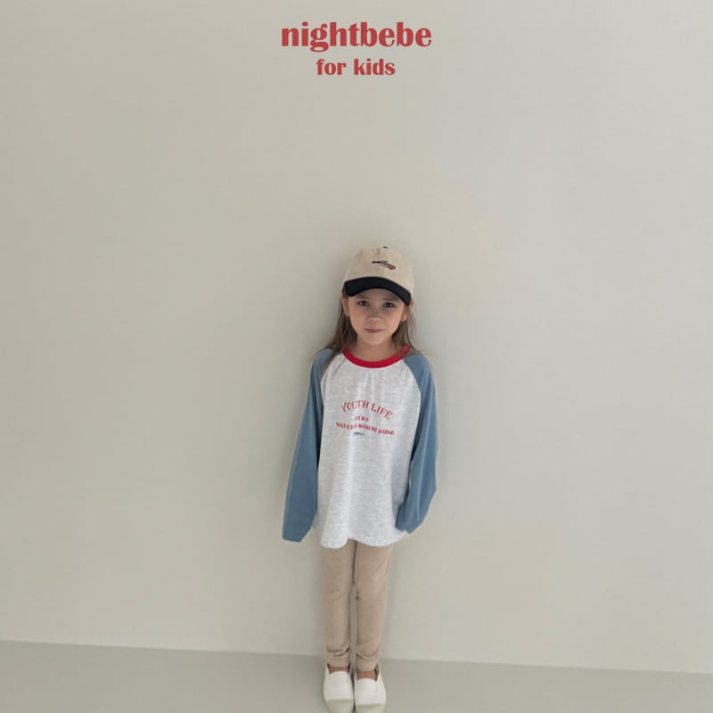 Night Bebe - Korean Children Fashion - #childrensboutique - Lucky Raglan Tee - 10