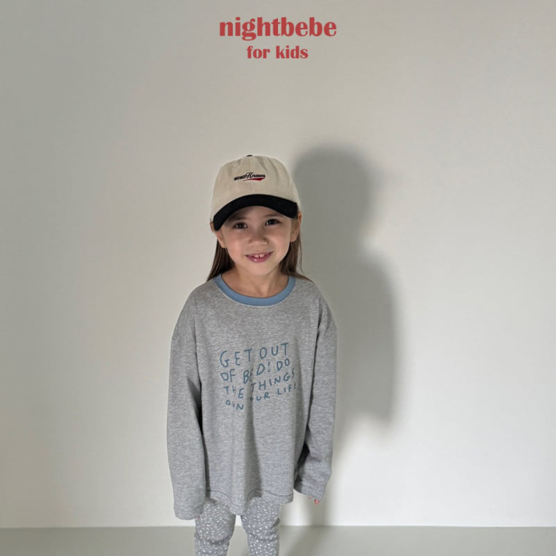 Night Bebe - Korean Children Fashion - #childrensboutique - Only Colored Tee with Mom - 9