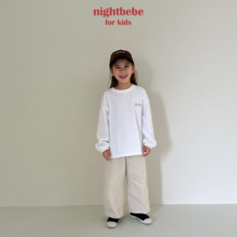 Night Bebe - Korean Children Fashion - #childrensboutique - Named Tee - 7