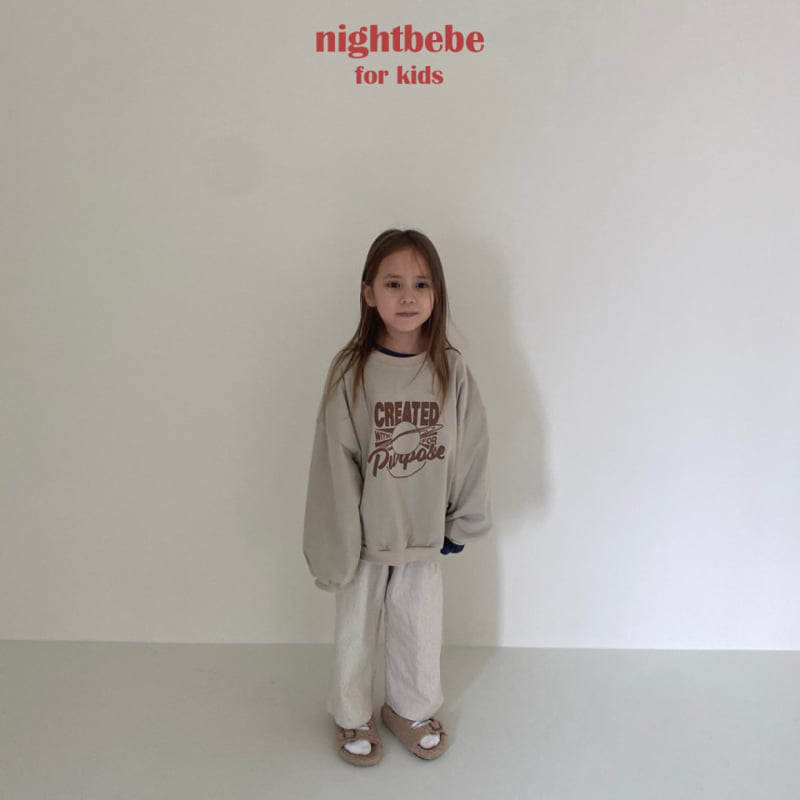 Night Bebe - Korean Children Fashion - #childrensboutique - Created Sweatshirts - 5