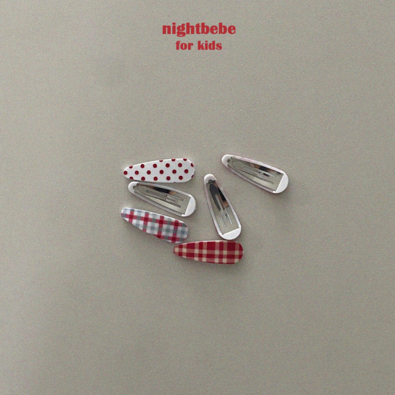 Night Bebe - Korean Children Fashion - #childrensboutique - Cherry Hairpin - 3