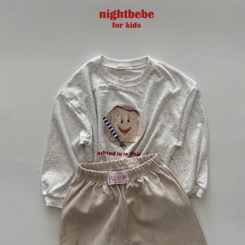 Night Bebe - Korean Children Fashion - #childrensboutique - Bread Tee