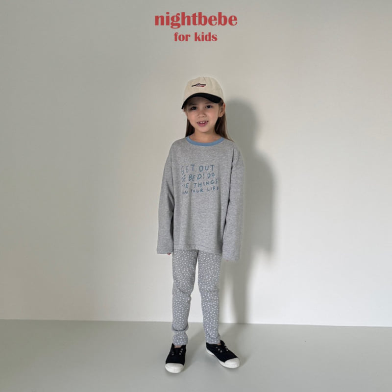 Night Bebe - Korean Children Fashion - #designkidswear - Only Colored Tee with Mom - 10