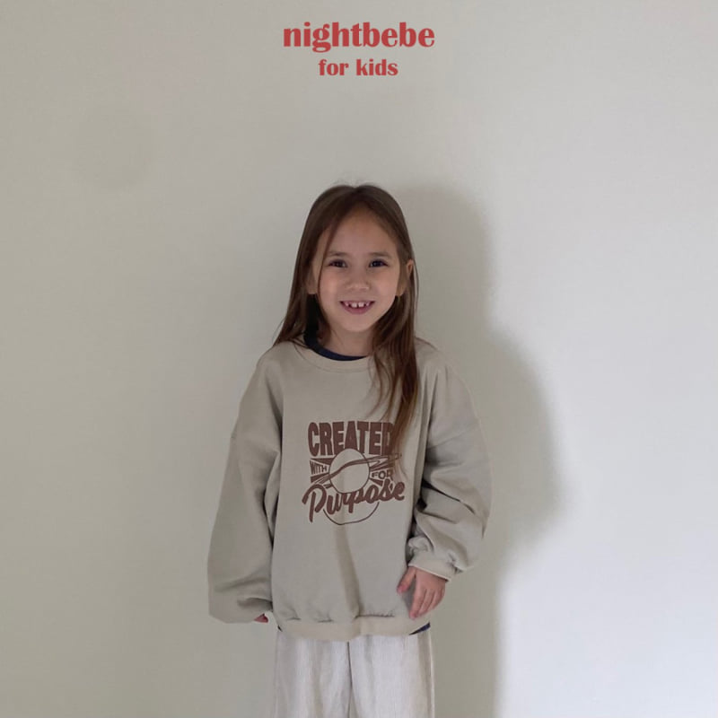 Night Bebe - Korean Children Fashion - #designkidswear - Created Sweatshirts - 6