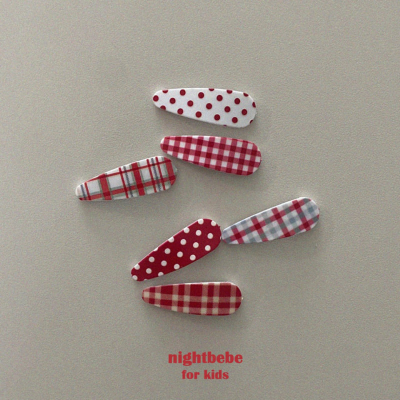 Night Bebe - Korean Children Fashion - #discoveringself - Cherry Hairpin - 5