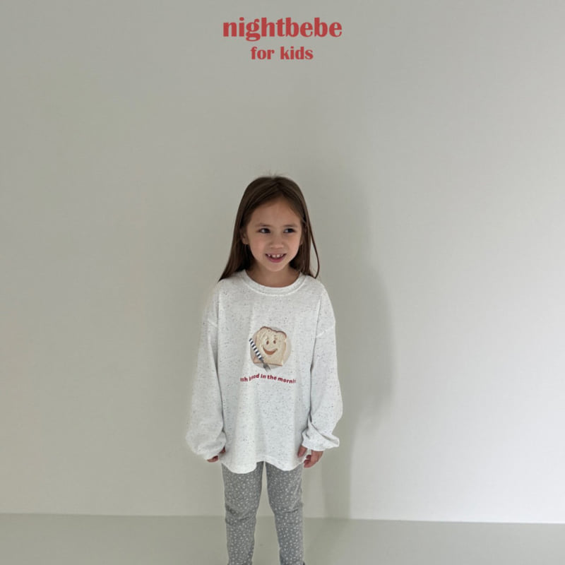 Night Bebe - Korean Children Fashion - #discoveringself - Bread Tee - 4