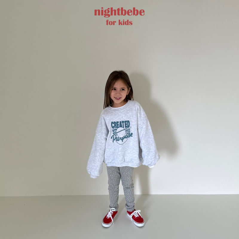 Night Bebe - Korean Children Fashion - #kidsshorts - Created Sweatshirts - 9