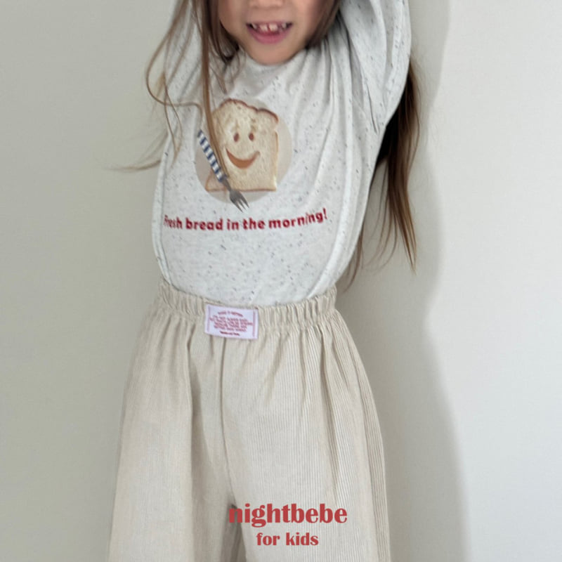 Night Bebe - Korean Children Fashion - #kidzfashiontrend - Bread Tee - 7