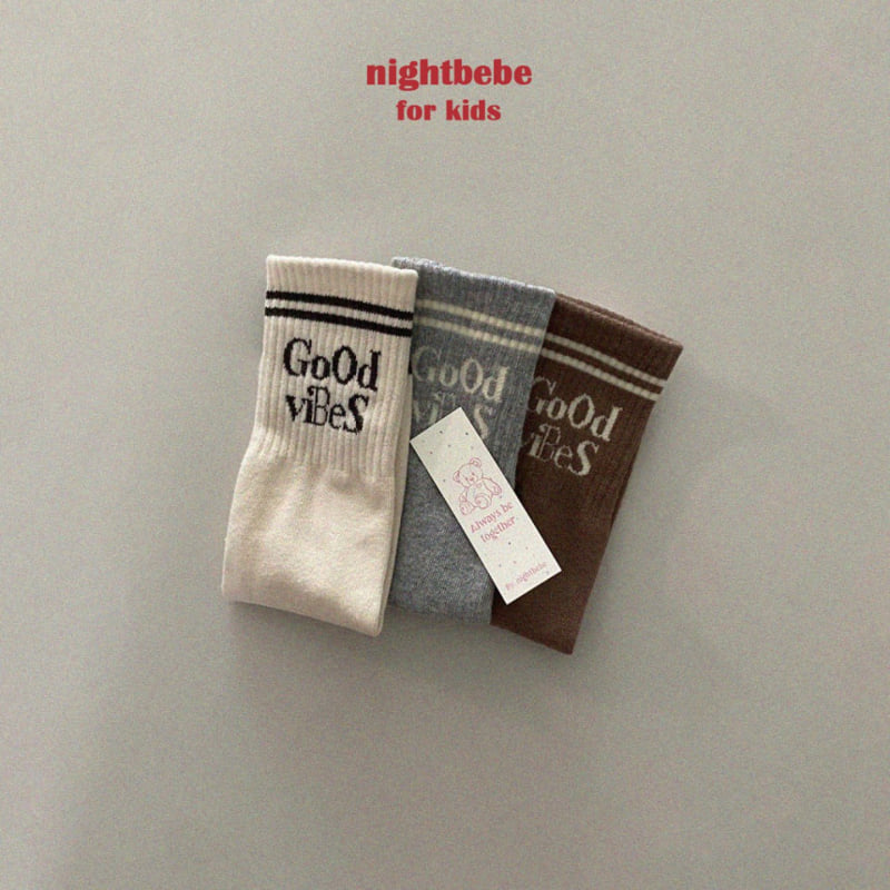 Night Bebe - Korean Children Fashion - #magicofchildhood - Vibe Knee Socks - 6