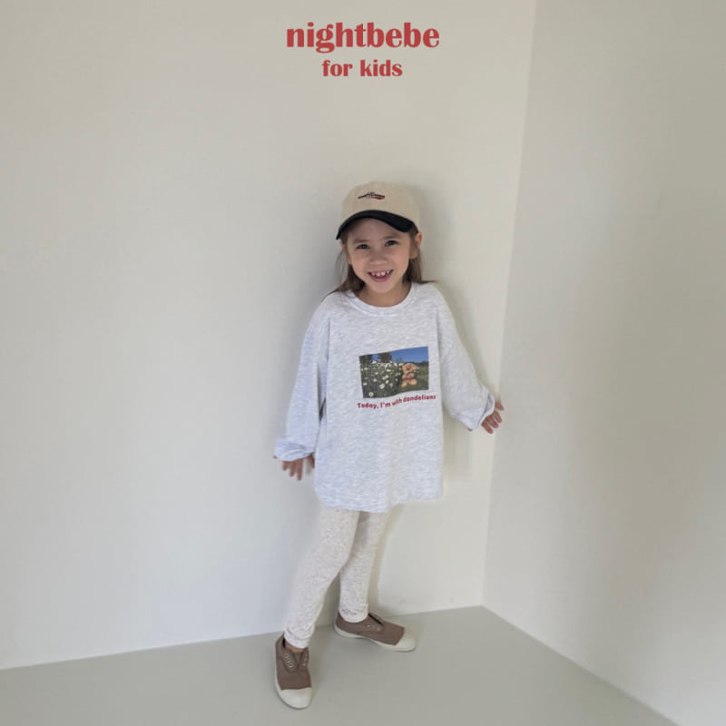 Night Bebe - Korean Children Fashion - #minifashionista - Pongpong Leggings - 9