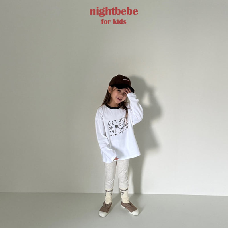 Night Bebe - Korean Children Fashion - #minifashionista - Only Colored Tee with Mom - 4